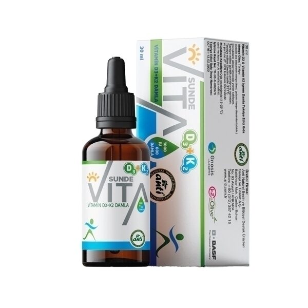 SunDe Vita K2 & D3 Damla